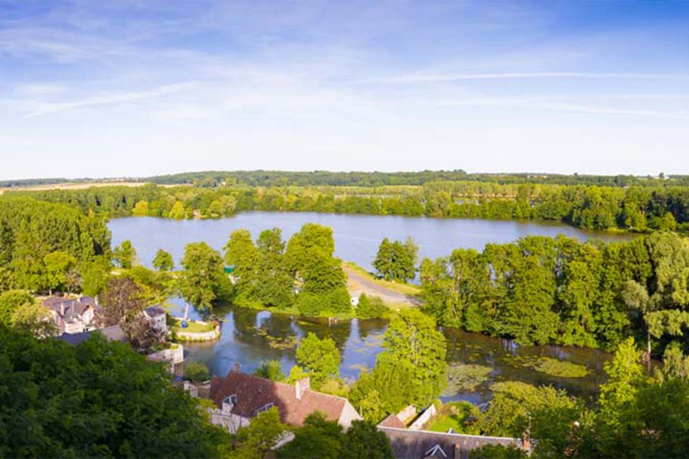 paysage château de la Loire