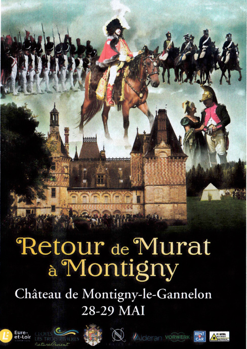 Retour de Murat à Montigny-le-Gannelon les 28 et 29 mai 2022